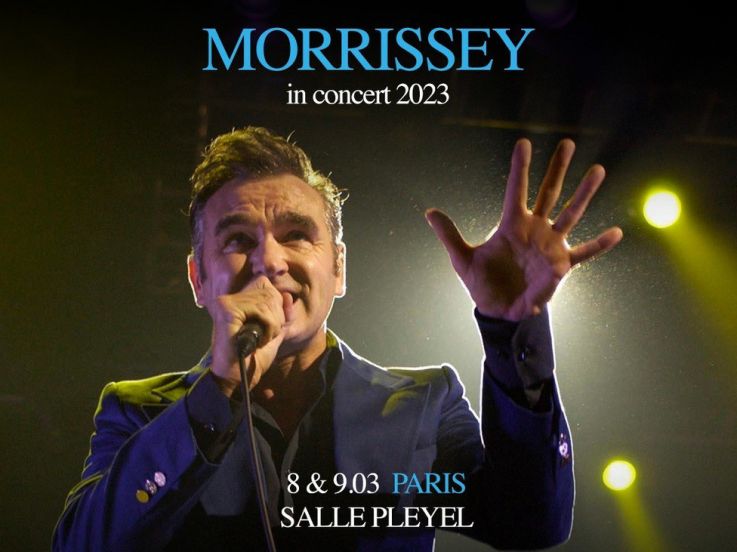 Morrissey en concert à La Salle Pleyel à Paris- Reporté en septembre 2020
