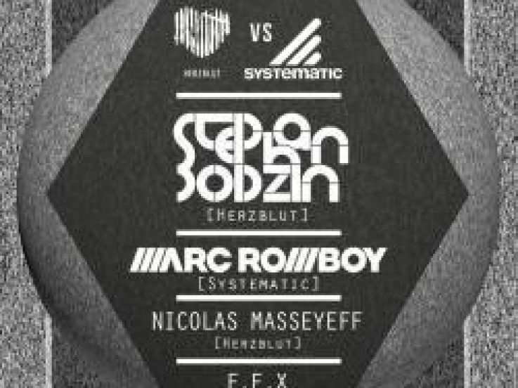 Herzblut VS Systematic au Showcase avec Stephan Bodzin et Marc Romboy