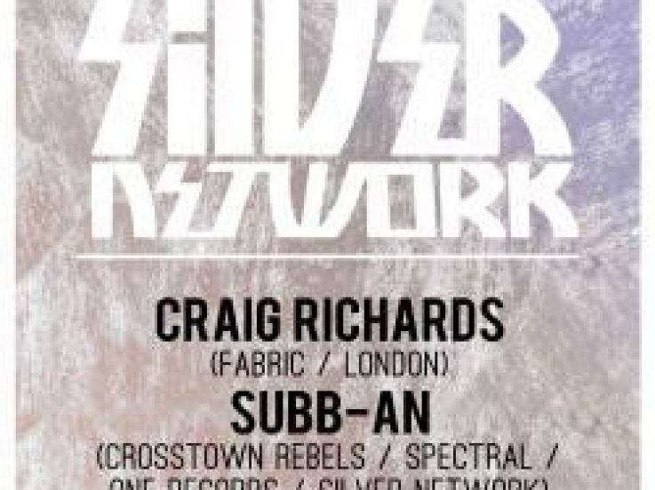 Silver Network au Showcase avec Craig Richards, Subb-An et Jef K