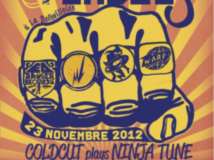 1 night 4 labels feat Coldcut, Jackson, Feadz et Kutmah à la Bellevilloise 