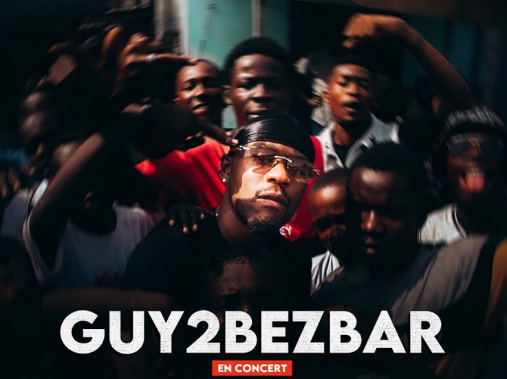 Guy2Bezbar en concert au Zénith de Paris en février 2024