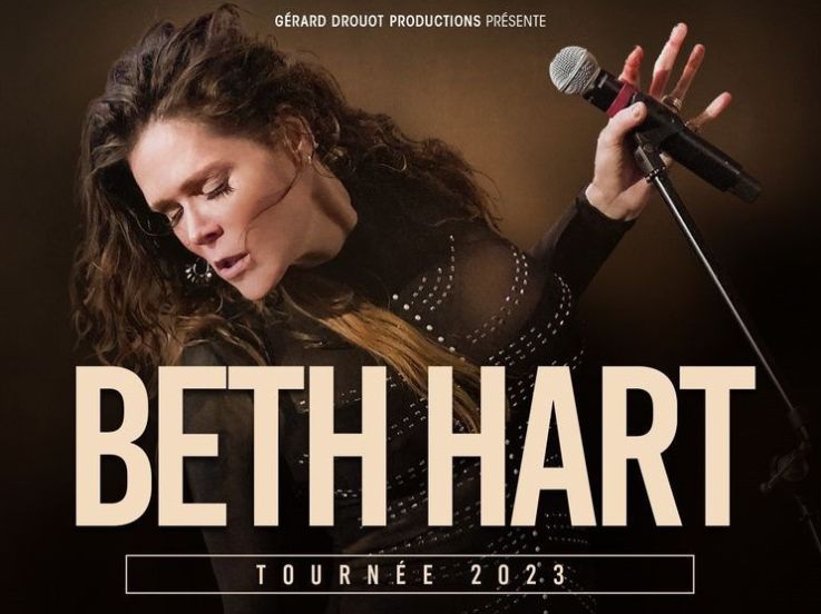 Beth Hart en concert à l'Olympia de Paris en décembre 2023