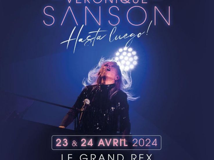 Véronique Sanson en concert au Grand Rex à Paris en avril 2024