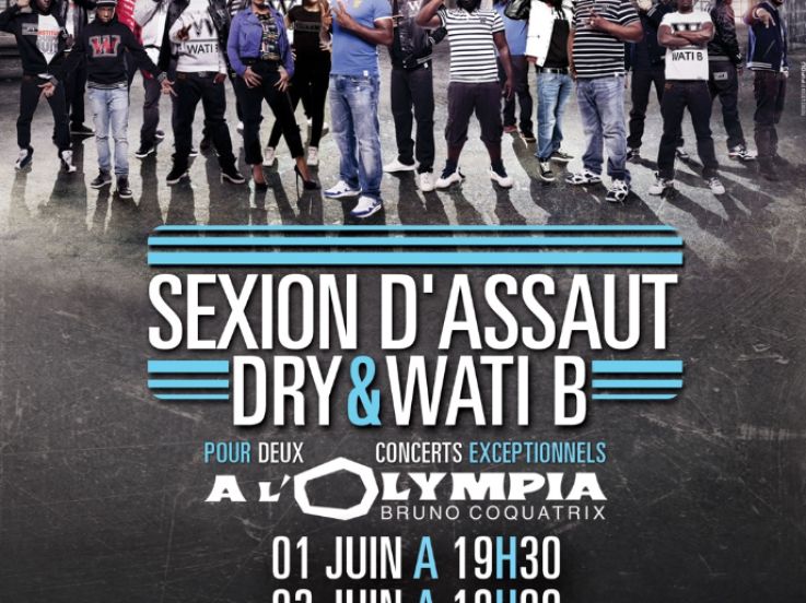 Sexion d’Assaut + Wati B à l’Olympia pour deux concerts 