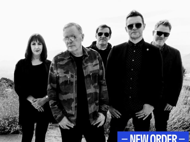 New Order en concert au Zénith de Paris en septembre 2023