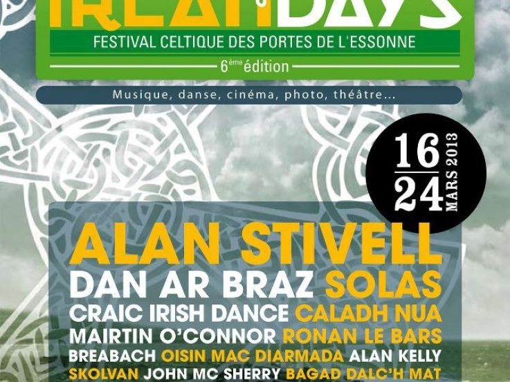 Les Irlandays 2013 : le festival celtique des portes de l’Essonne 