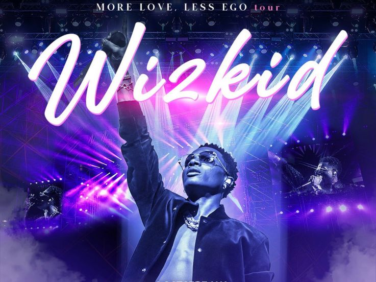 Wizkid en concert à Paris La Défense Arena en octobre 2023