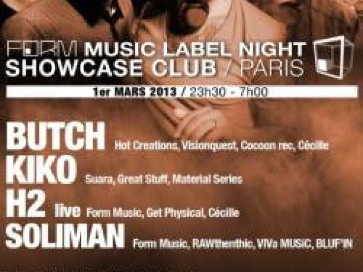 Form Music au Showcase avec Butch et Kiko