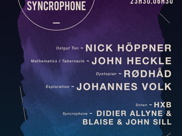 SNTWN & Syncrophone à la Machine du Moulin Rouge 