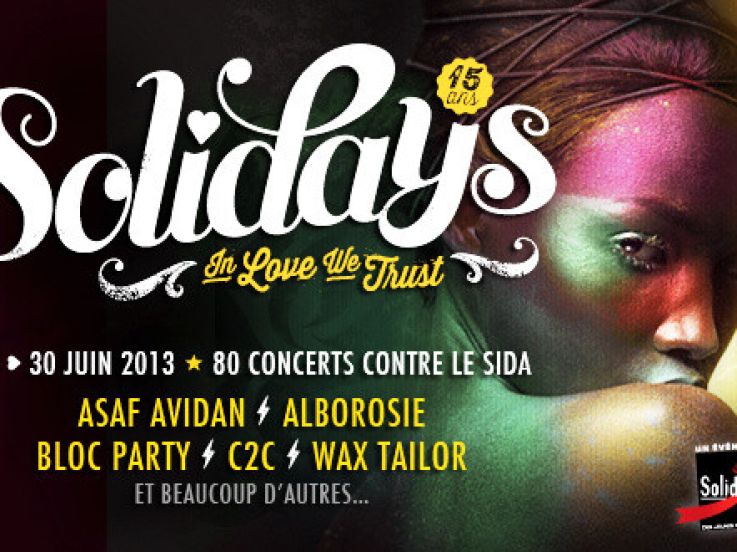 Solidays 2013 : David Guetta, Beady Eye, Django Django... nouveaux artistes confirmés