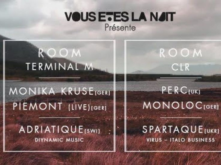 Vous Etes La Nuit #3 présente à La Centrale Monika Kruse