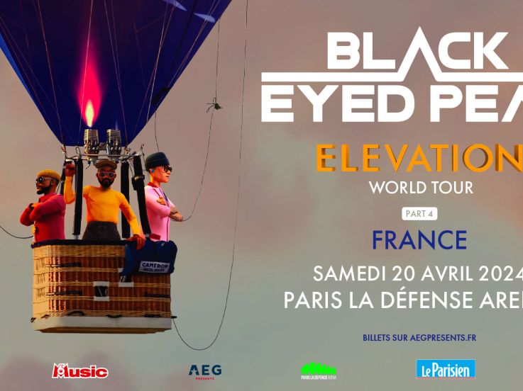 Black Eyed Peas en concert à Paris La Défense Arena