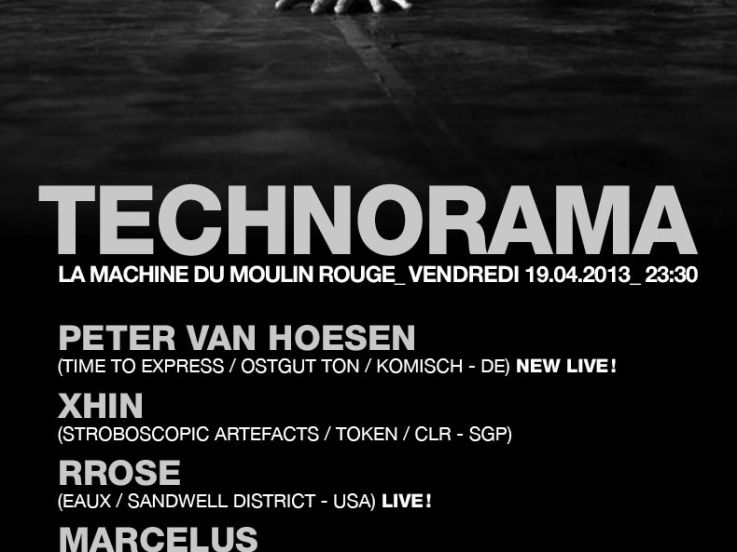 Technorama à la Machine du Moulin Rouge avec Peter Van Hoesen