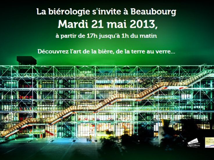 Biérologie et Marché des Saveurs au Centre Pompidou