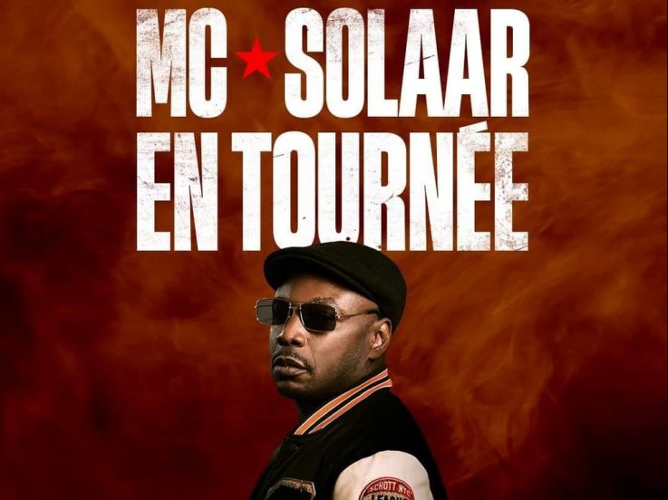 Mc Solaar en concert à l’Olympia à Paris en mars 2024
