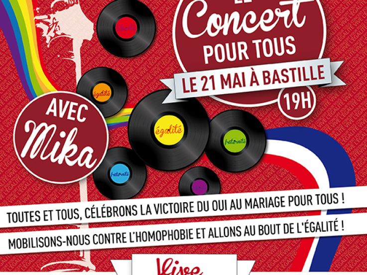 Concert pour tous : Mika en concert gratuit à la Bastille 