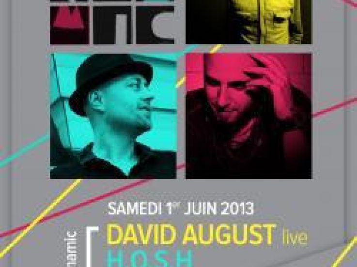 Diynamic au Showcase avec David August