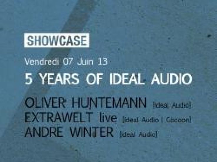 5 Years of Ideal Audio au Showcase avec Oliver Huntemann 