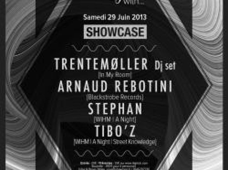 A Night with… Trentemøller et Arnaud Rebotini au Showcase