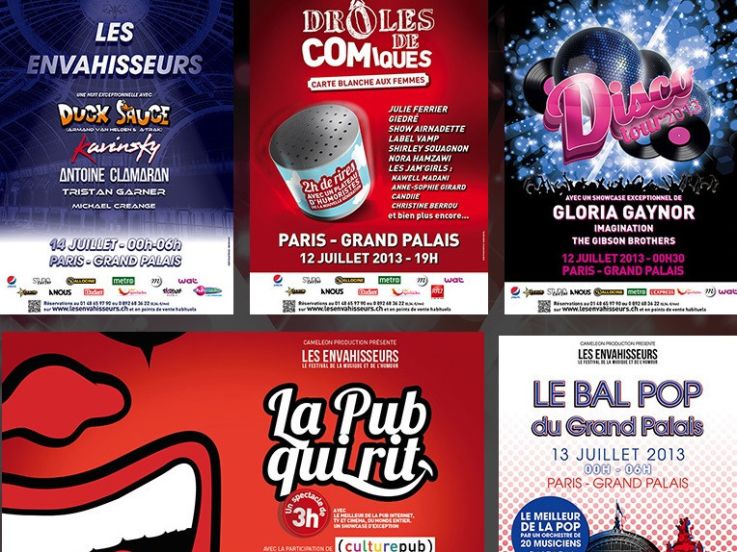 Les Envahisseurs : le festival de la musique et de l'humour au Grand Palais