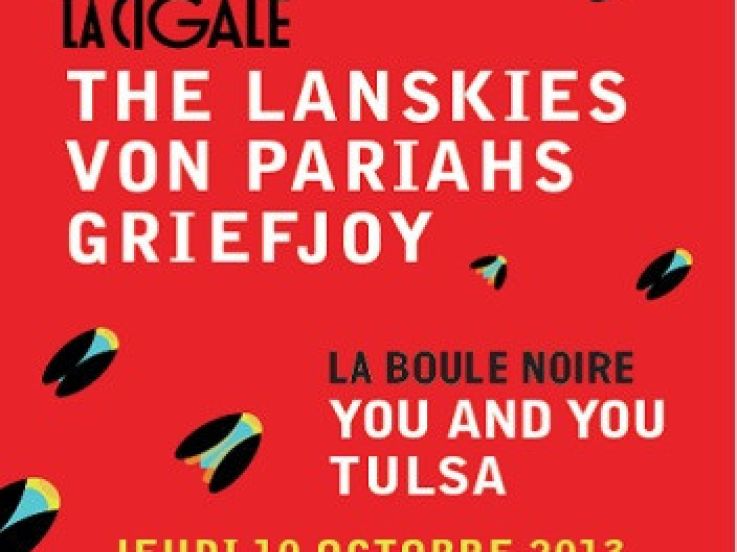 Les Envolées à La Cigale et à la Boule Noire en octobre 2013