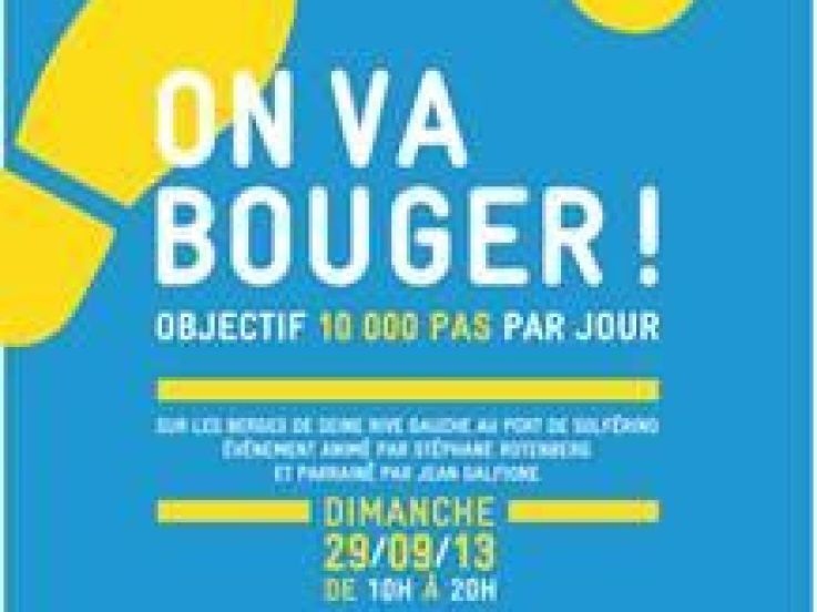 "On va bouger ! Objectif 10 000 pas par jour" : animations gratuites sur les Berges de Seine 