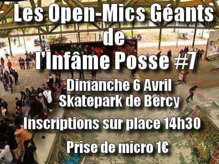 Open-Mic Géant de l'Infâme Posse #7