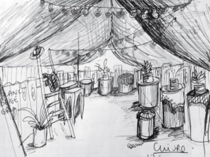 Jardin intérieur du Demory