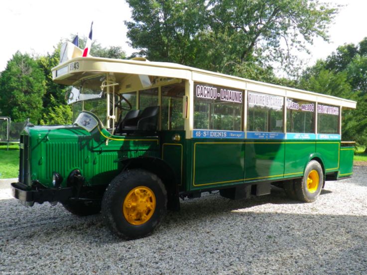 Promenade en autobus parisien des années 30