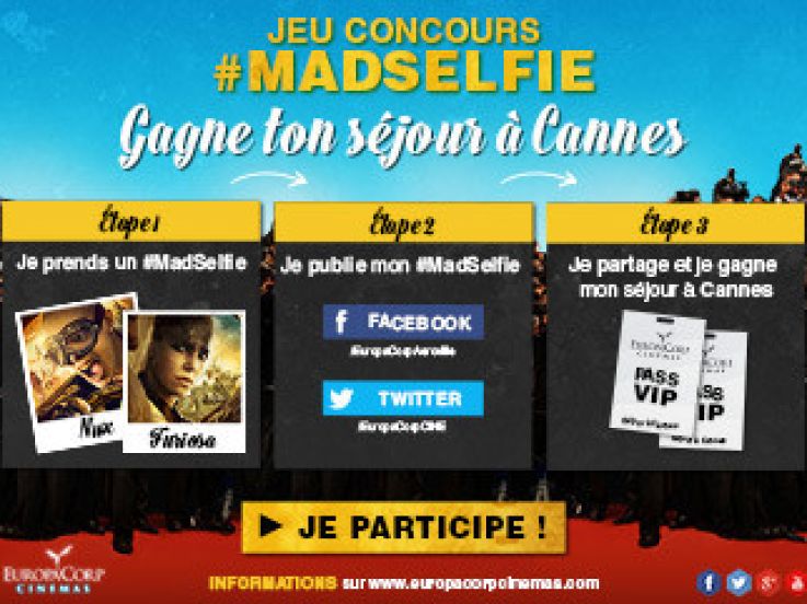 EuropaCorp CINEMAS offre un séjour à Cannes pour deux personnes !