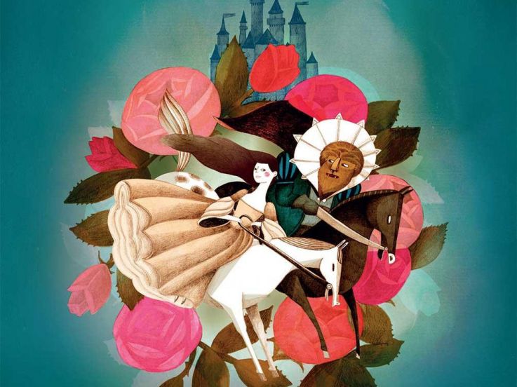 Le spectacle équestre de Noël à Chantilly 2015 : La Belle et la Bête