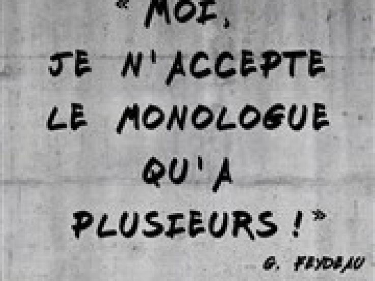 Un monsieur qui n'aime pas les monologues au Théo Théâtre 