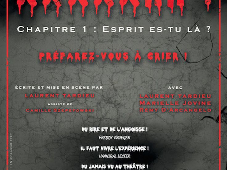 AAAAAHH!, le spectacle flippant du théâtre Montmartre Galabru 