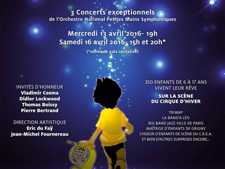 L'Orchestre National des Petites Mains Symphoniques au Cirque d'Hiver
