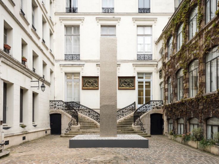 Heinz Mack à la galerie Perrotin