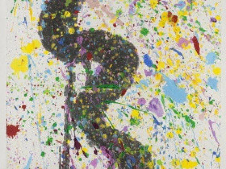 Le Voleur de fleurs, l'expo de Walasse Ting au musée Cernuschi