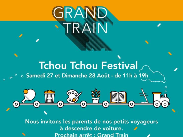 Tchou Tchou, le festival pour enfants chez Grand Train