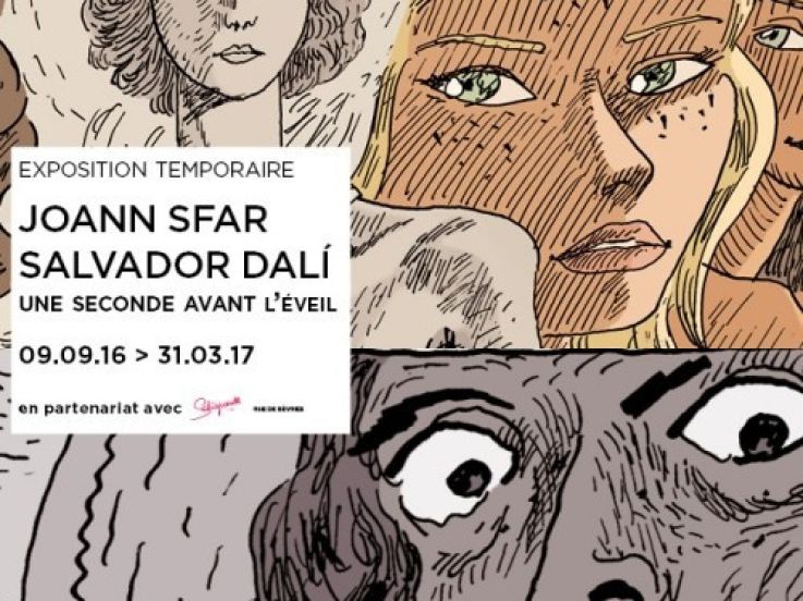 Joann Sfar et Salvador Dalí, l'expo à l'Espace Dalí