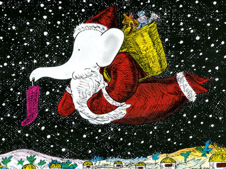 Babar et le Père Noël au théâtre des Champs-Élysées
