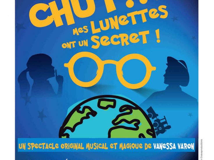 Chut... Mes lunettes ont un secret, spectacle pour enfants à la Pépinière