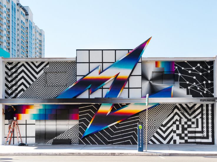 Street art : Felipe Pantone, l'exposition à la galerie Danysz