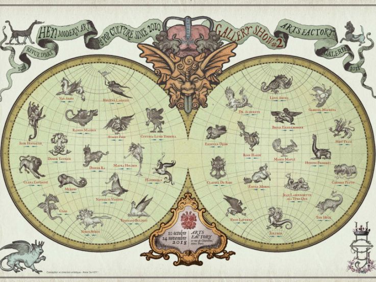 HEY! modern art & pop culture s'installe à la galerie Arts Factory