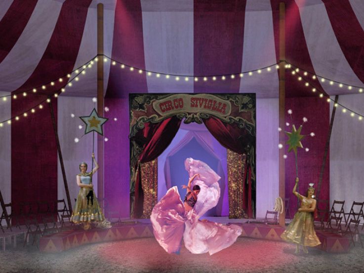 Une Carmen, étoile du cirque, au théâtre des Champs-Élysées