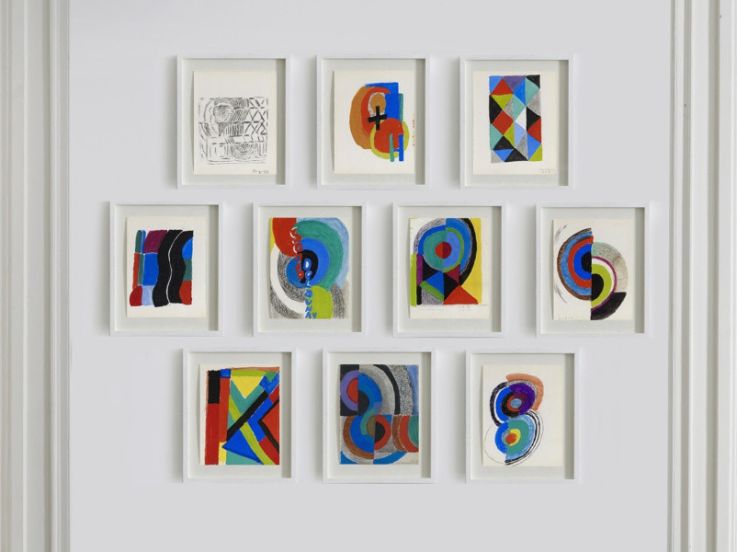 Sonia Delaunay, l'exposition-vente chez Cornette de Saint Cyr