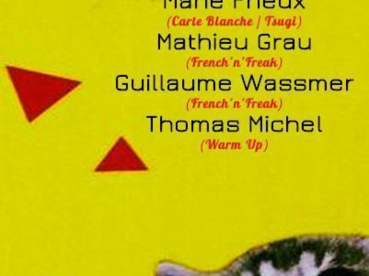 DIAMETRIK : MARIE PRIEUX, MATHIEU GRAU, GUILLAUME WASSMER, THOMAS MICHEL @ ParisParis Club