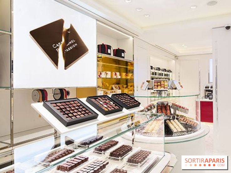 Marcolini Saint-Honoré à Paris, boutique de chocolats
