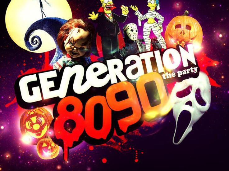 GENERATION 80-90 en mode HALLOWEEN
