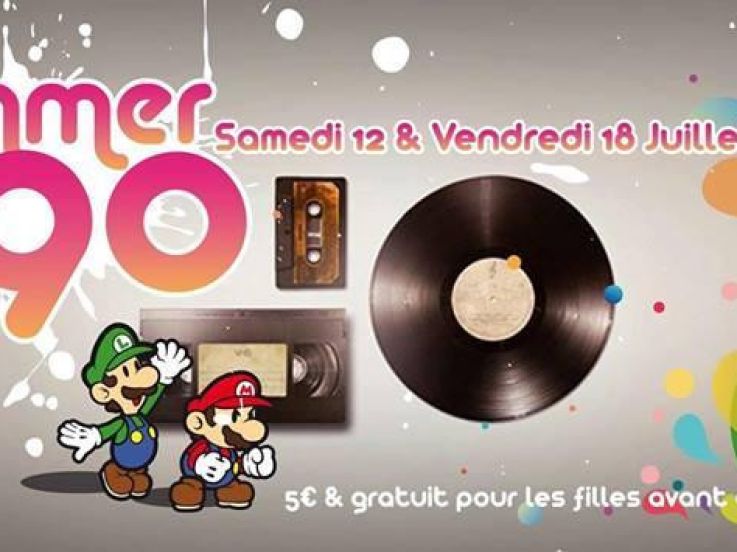 party 90! Gratuit pour les filles