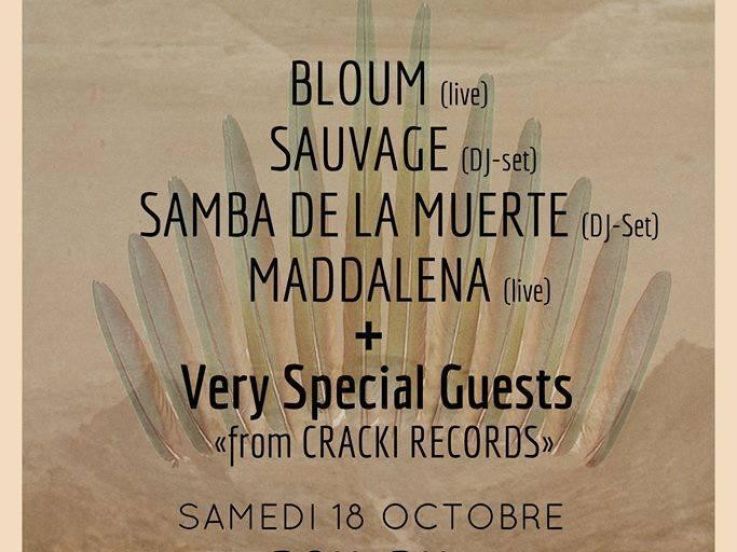 WE'RE THE TRIBE 2 - SPECIAL MADDALENA RELEASE PARTY W/ ISAAC DELUSION, SAMBA DE LA MUERTE, MADDALENA, BLOUM ET SAUVAGE