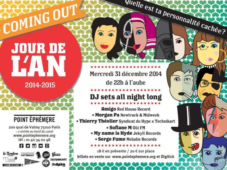 RÉVEILLON 2014-2015 : COMING OUT | QUELLE EST TA PERSONNALITÉ CACHÉE ?